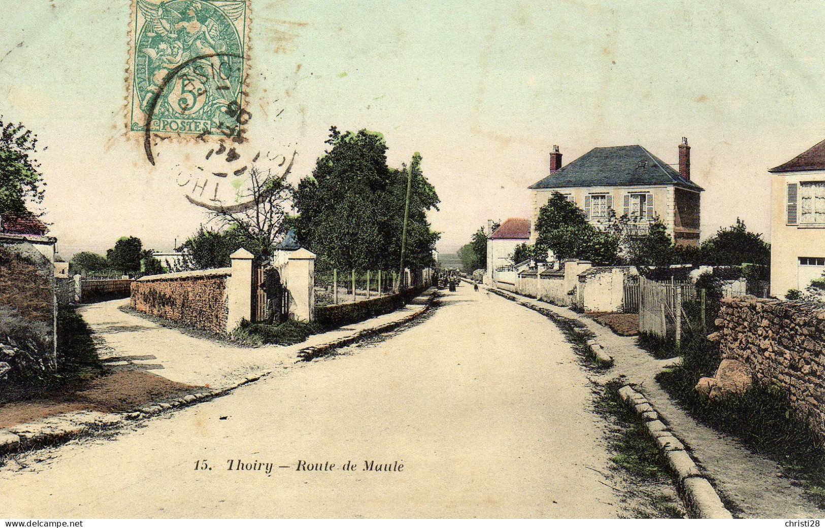DPT 78 THOIRY Route De Maule - Thoiry