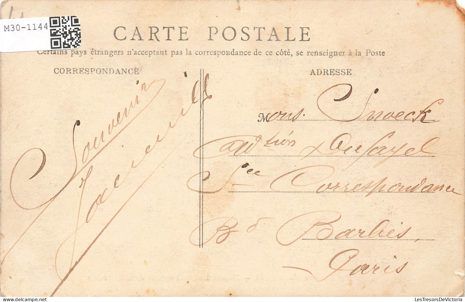 FRANCE - Environs De Montrichard - Bourré - Habitations Dans Le Rocher - Carte Postale Ancienne - Montrichard