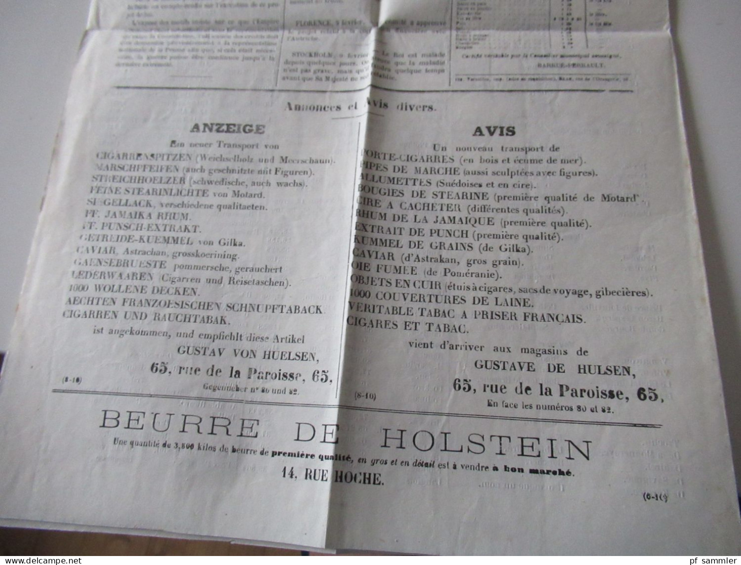 Guerre 1870 / Deutsch-Französischer Krieg / Zeitungen / Kriegberichte Fevrier 1871 / Moniteur Officiel Journal Quotidie