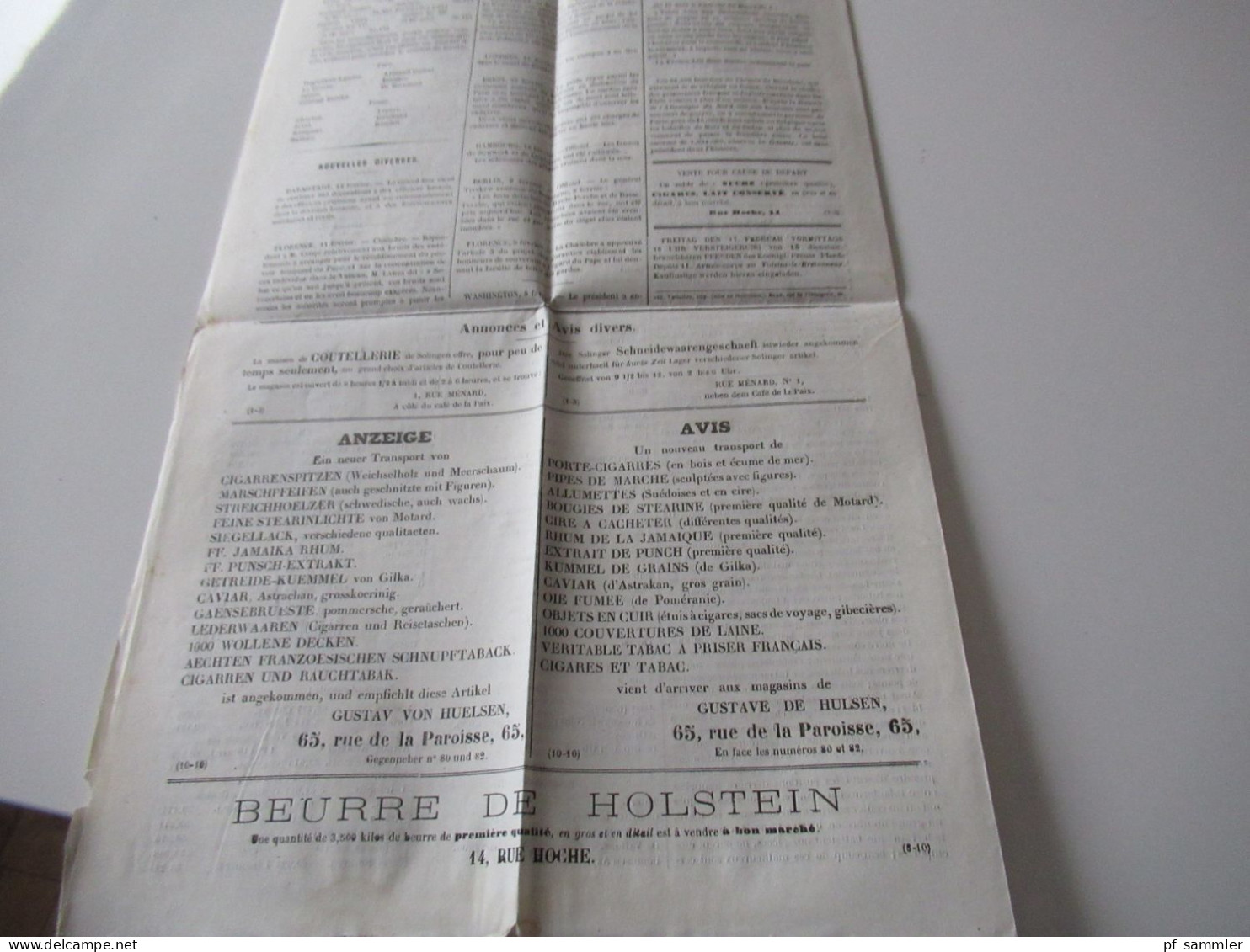 Guerre 1870 / Deutsch-Französischer Krieg / Zeitungen / Kriegberichte Fevrier 1871 / Moniteur Officiel Journal Quotidie