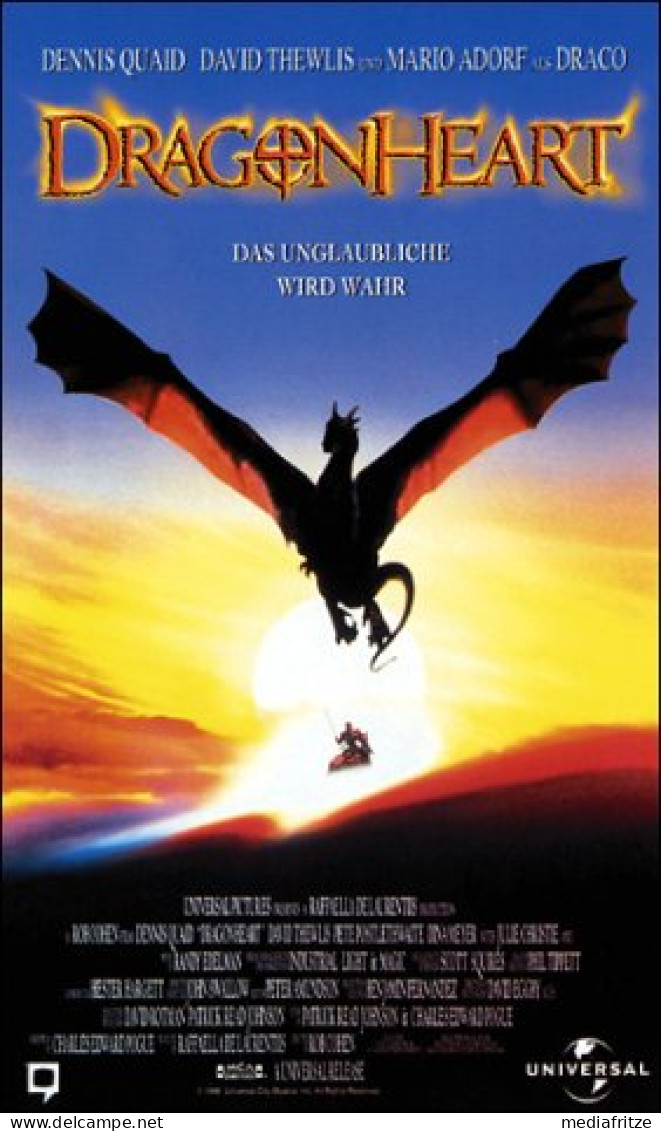 Dragonheart [VHS] - Autres & Non Classés