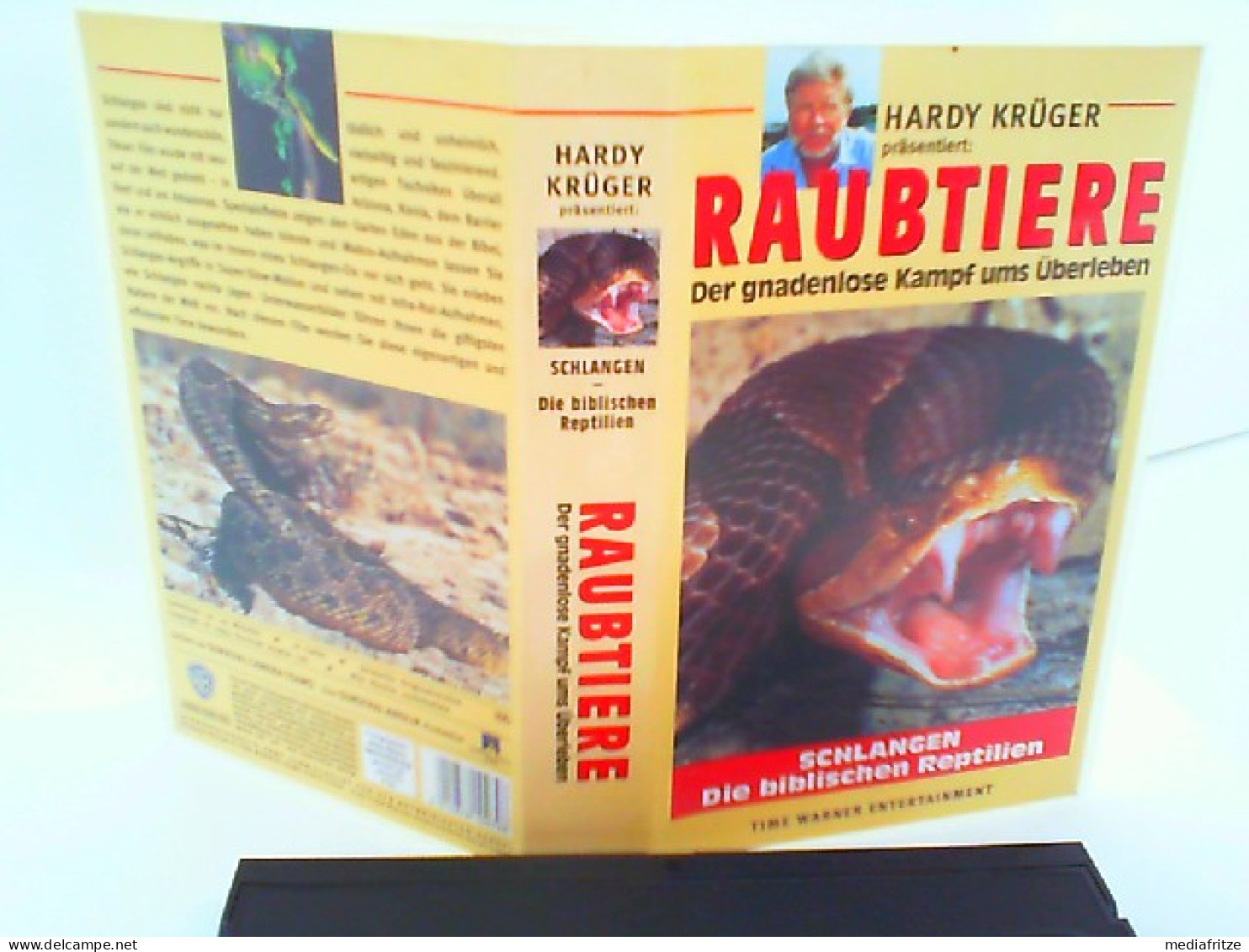 Raubtiere - Schlangen Die Biblischen Reptilien VHS - Other & Unclassified
