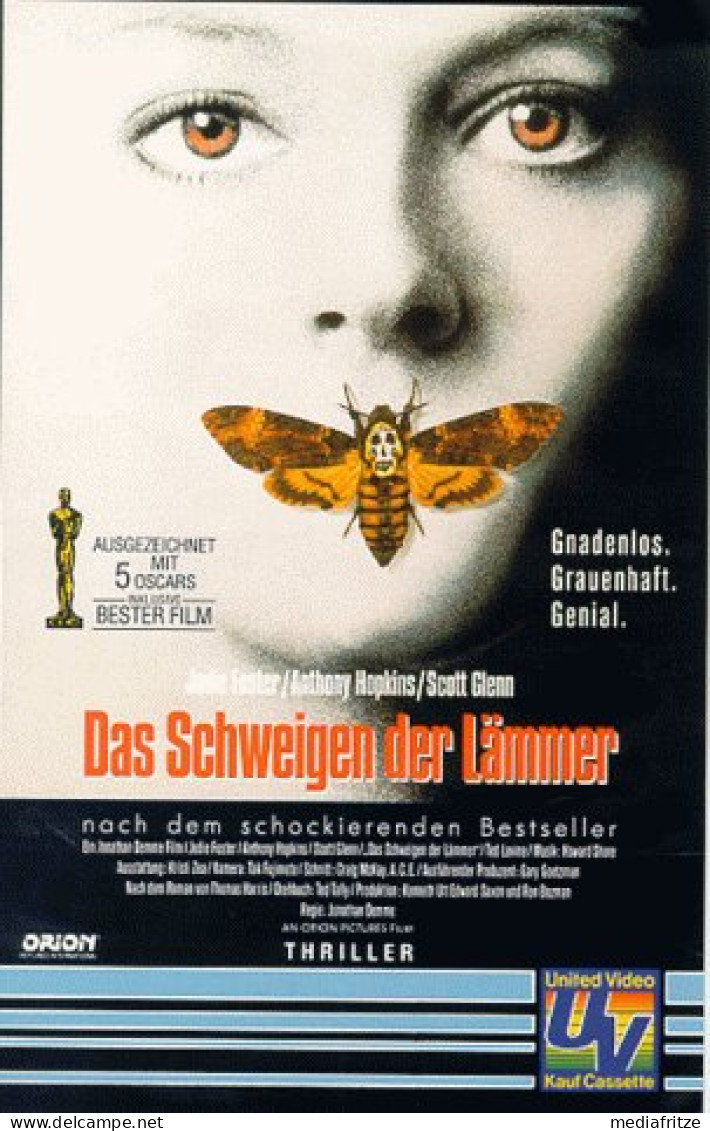 Das Schweigen Der Lämmer [VHS] - Sonstige & Ohne Zuordnung