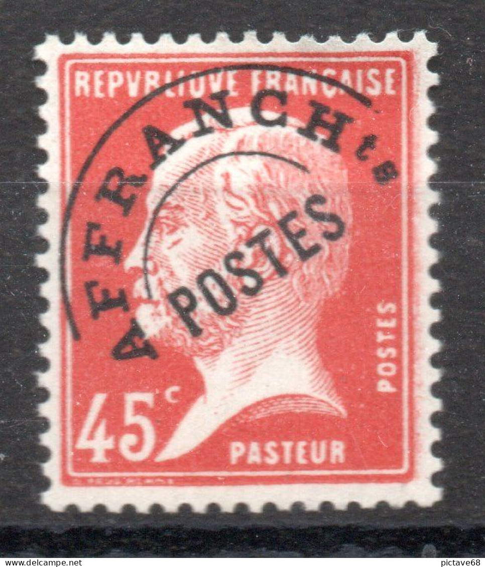 FRANCE / PREOBLITERES N° 67 NEUF * - 1893-1947