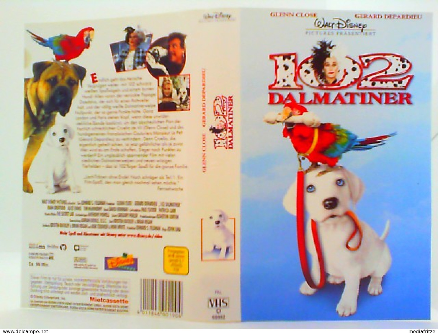 101 Dalmatiner [Verleihversion] [VHS] - Andere & Zonder Classificatie