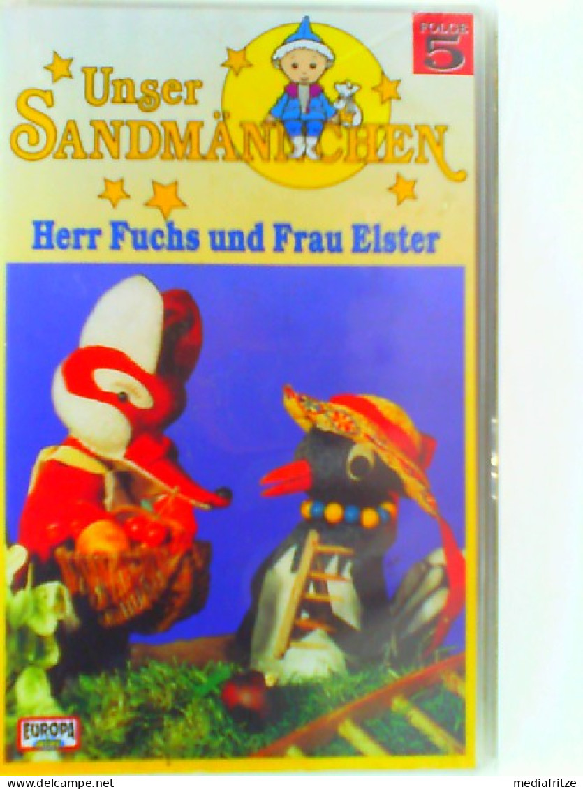 Unser Sandmännchen Folge 5: Herr Fuchs Und Frau Elster [VHS] - Altri & Non Classificati