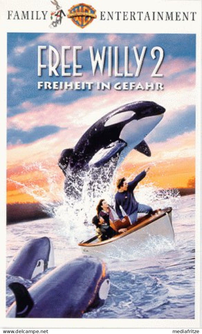 Free Willy 2 - Freiheit In Gefahr [VHS] - Altri & Non Classificati