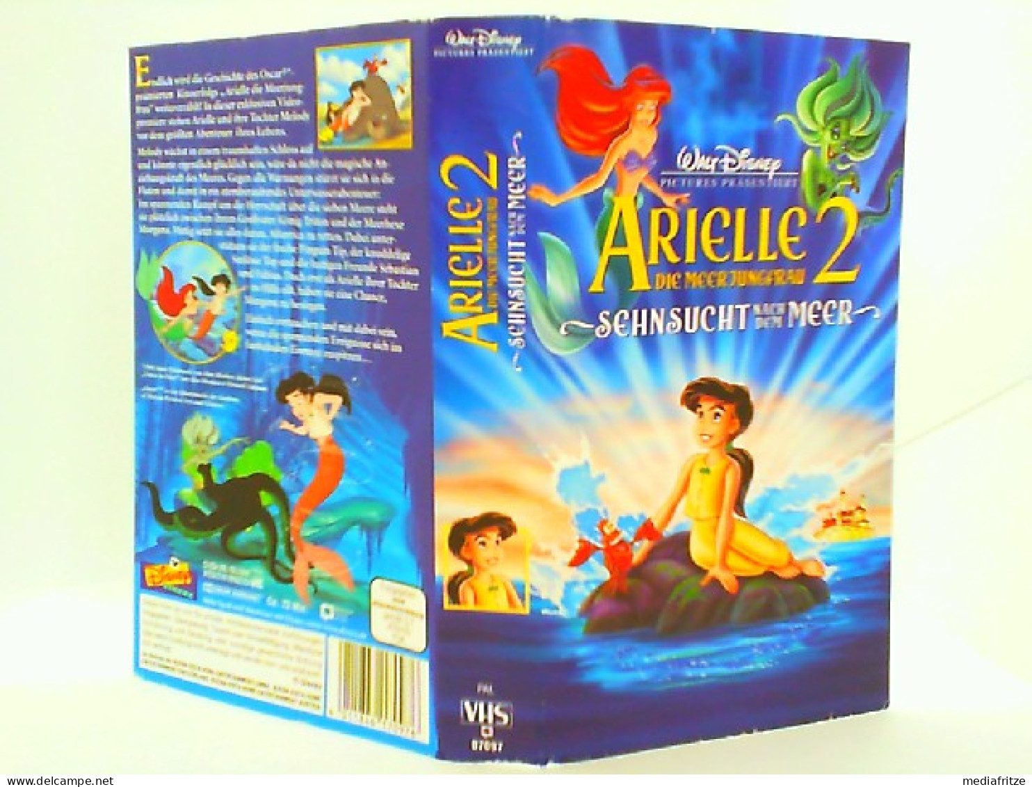 Arielle, Die Meerjungfrau 2 - Sehnsucht Nach Dem Meer [VHS] - Altri & Non Classificati