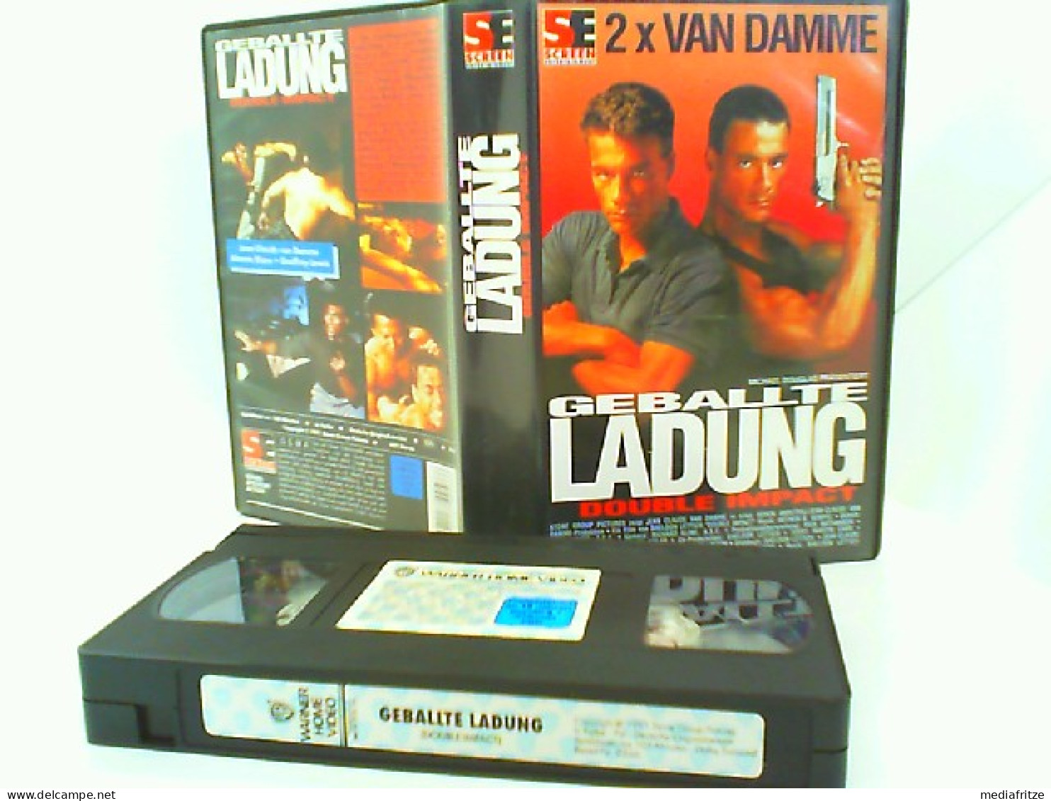 Geballte Ladung - Double Impact [VHS] - Sonstige & Ohne Zuordnung