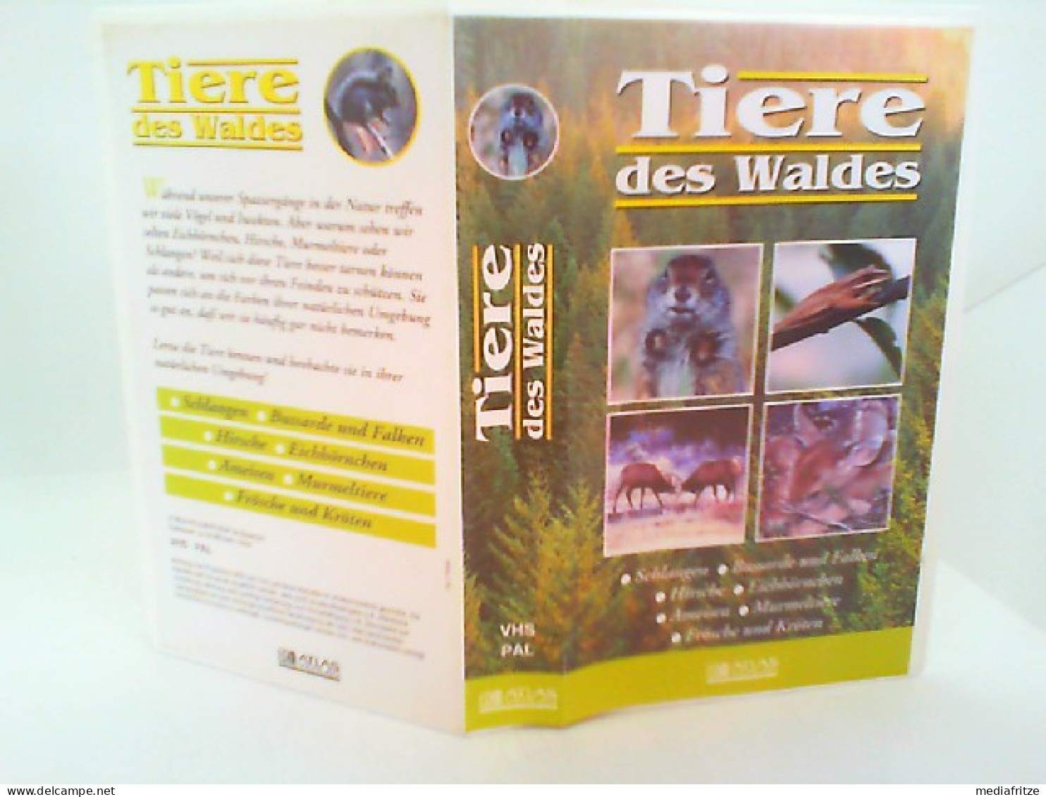Tiere Des Waldes (VHS) - Altri & Non Classificati