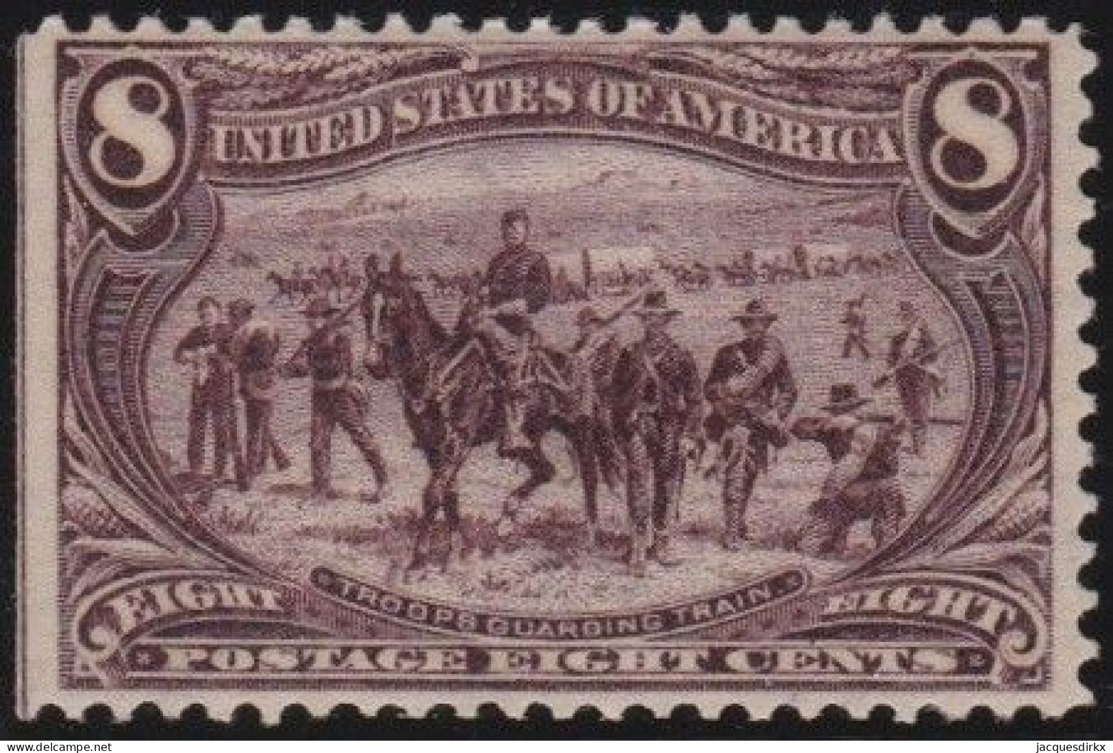 USA    .    Yvert    .    133  (2 Scans)   .    *     .   Mint-hinged - Nuovi