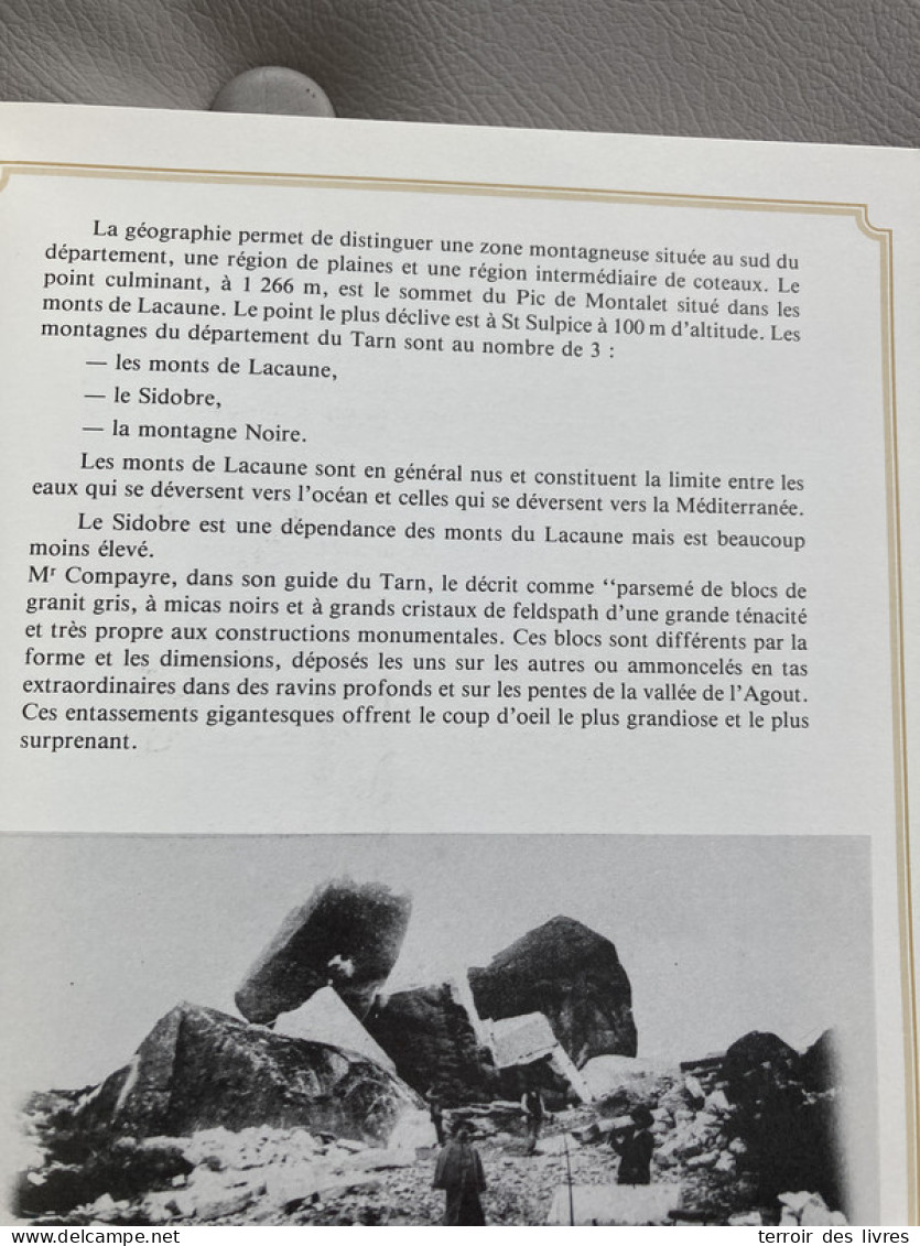 PAYS TARNAIS D'AUTREFOIS - DU TERROIR À L'USINE - 1984 - REMY CONSTANS -  - Midi-Pyrénées