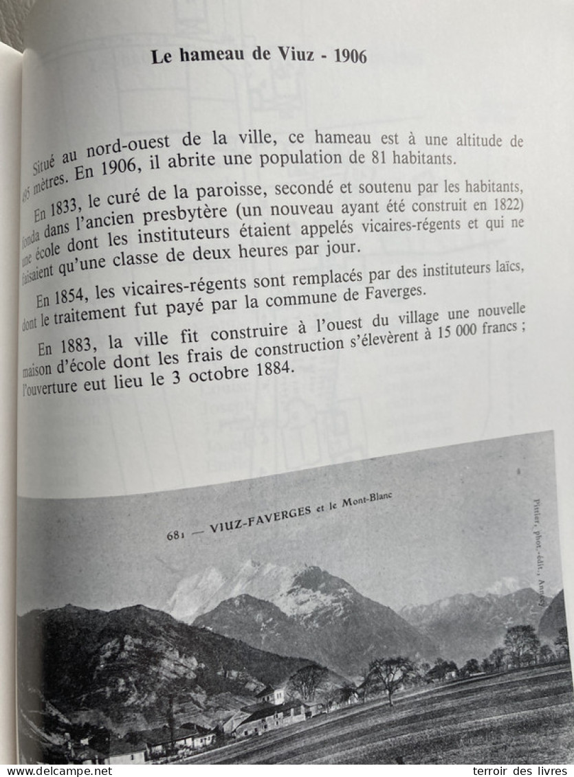 FAVERGES ET SES ENVIRONS EN 1906 PAR LES CARTES POSTALES DOUSSARD GIEZ LATHUILE MARLENS MONTMIN SAINT FERREOL SEYTHENEX 