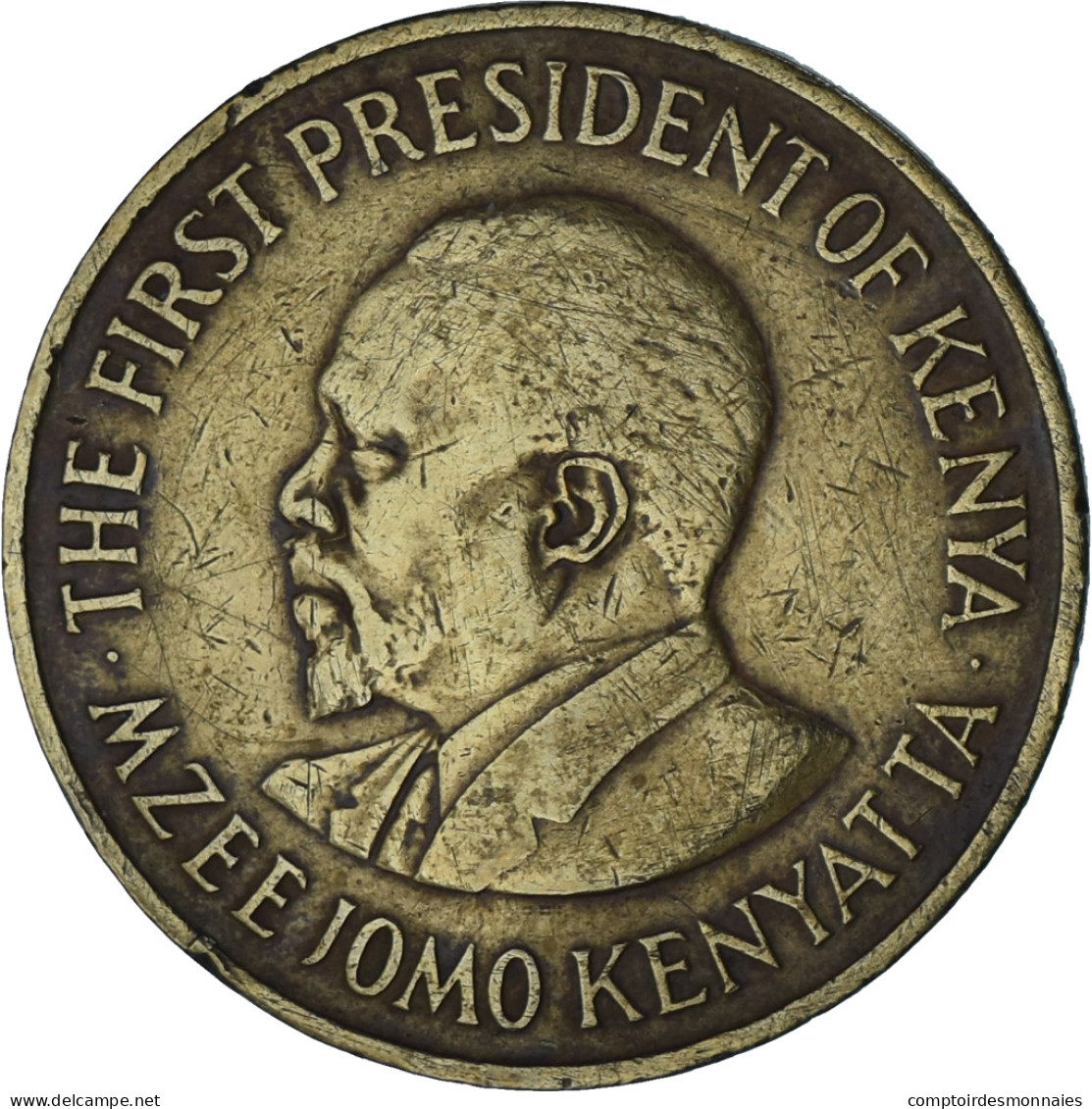 Monnaie, Kenya, 5 Cents, 1971, SUP, Nickel-Cuivre, KM:10 - Kenia