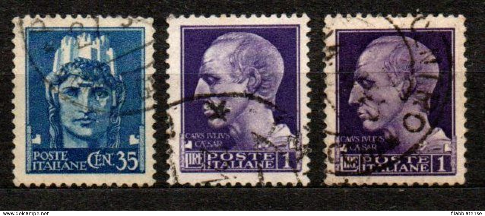 1945 - Italia - Luogotenenza 527 + 528 X 2 Imperiale Con Fasci   ------ - Used