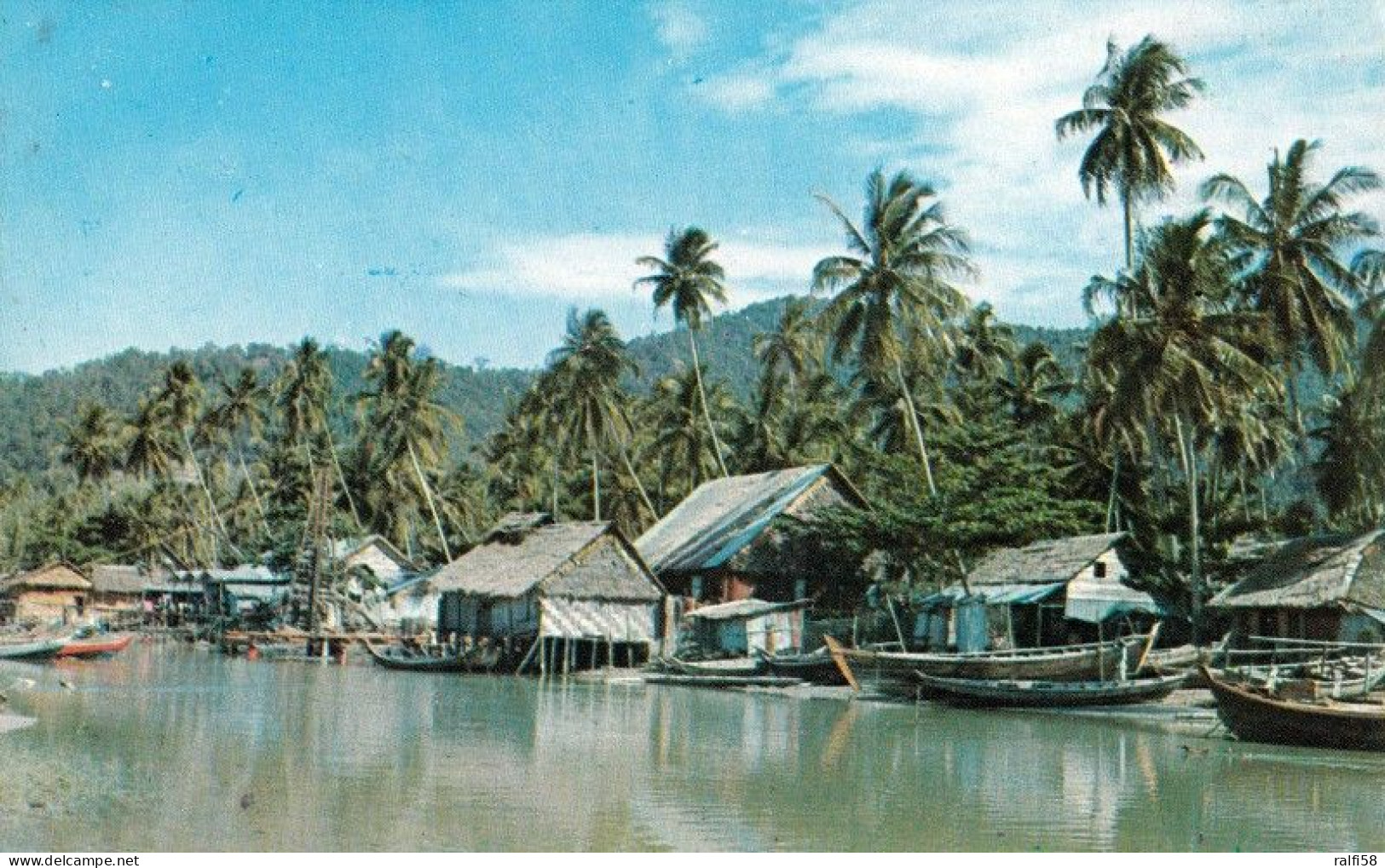 1 AK Malaysia * Fishing Village On The North Coast Of Penang * - Malaysia