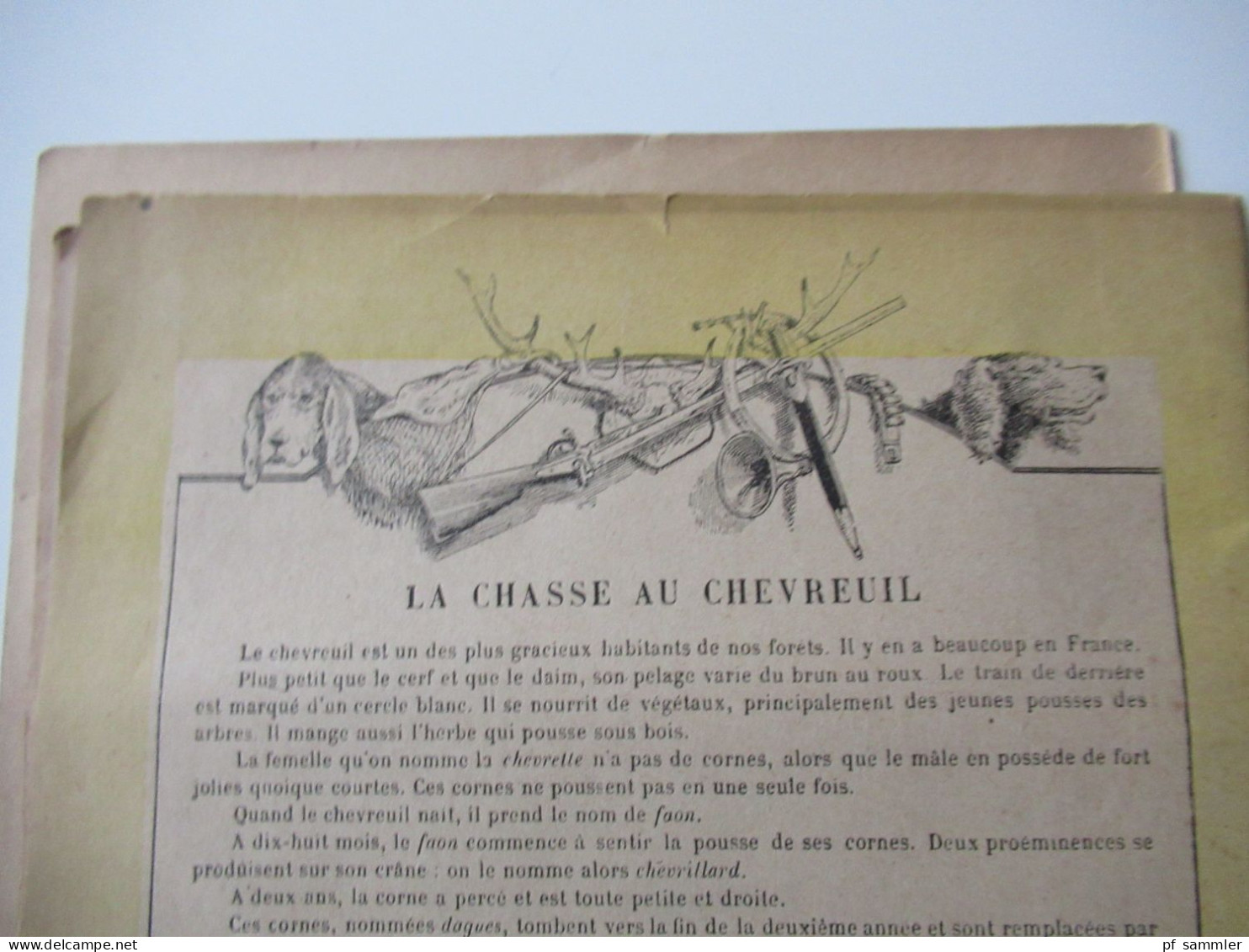 Frankreich 1870 Heft Collection Godchaux / Jäger / Tagebuch / Journaux l'egide prussienne / Krieg 1870 / 1871