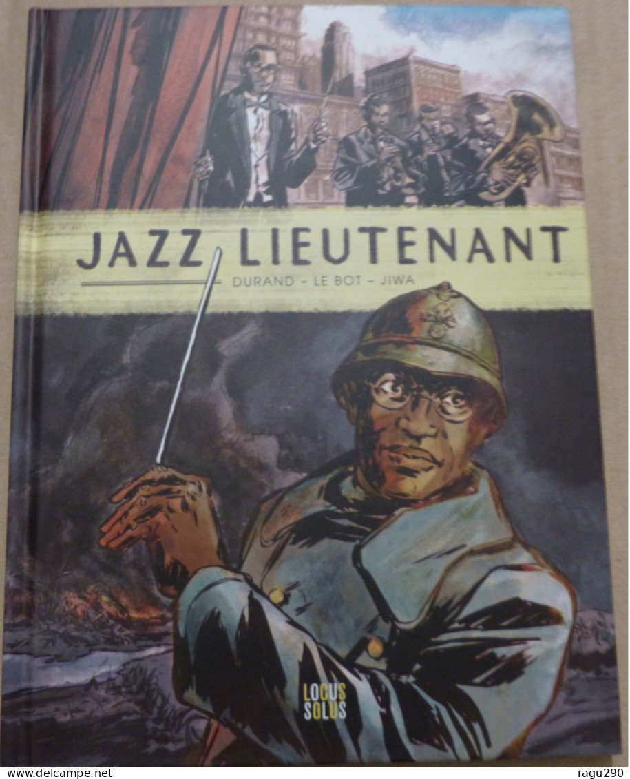 BD  JAZZ LIEUTENANT  Avec Une DEDICACE De ERWAN LE BOT  Et  MALO  DURAND - Dediche