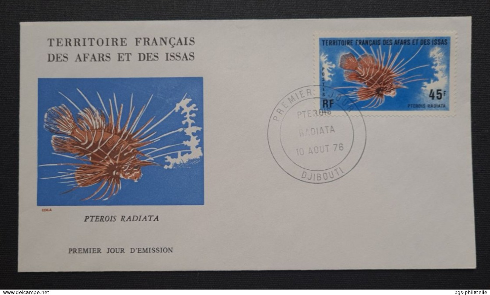 Afars Et Issas,  Timbre Numéro 435 Sur Enveloppe. - Storia Postale