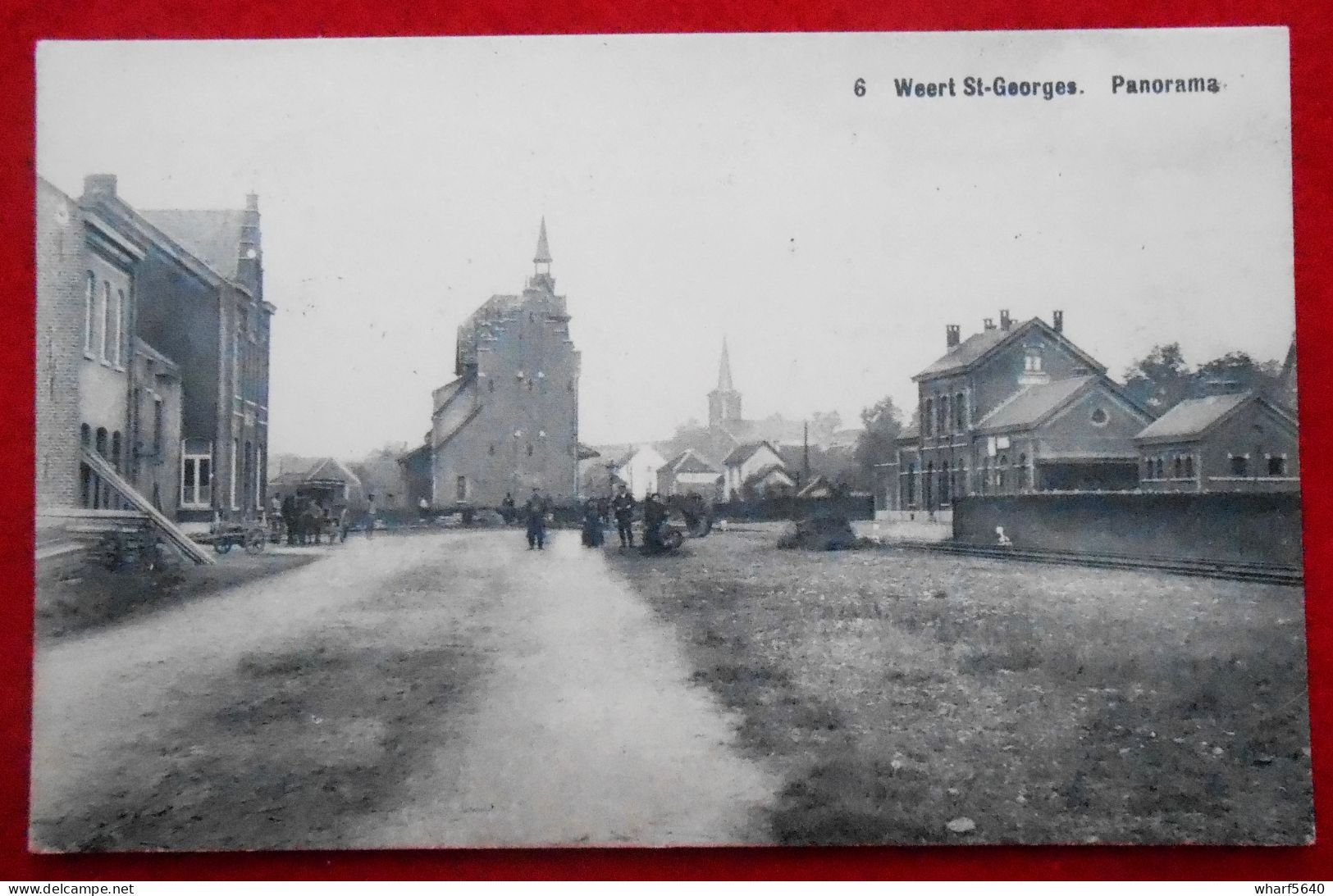 CPA 1910 Weert St-Georges, Oud-Heverlee. Panorama Avec La Gare - Oud-Heverlee