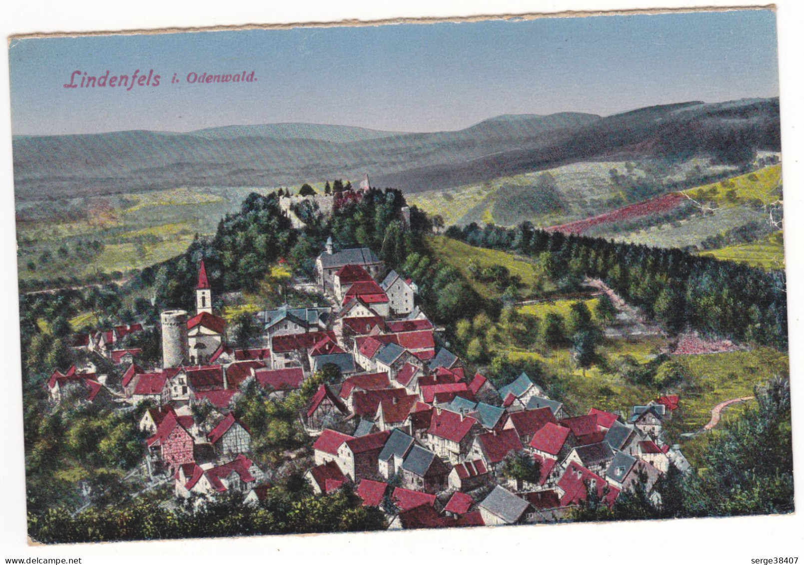 Lindenfels  I. Odenwald -1929 # 6-12/24 - Heppenheim