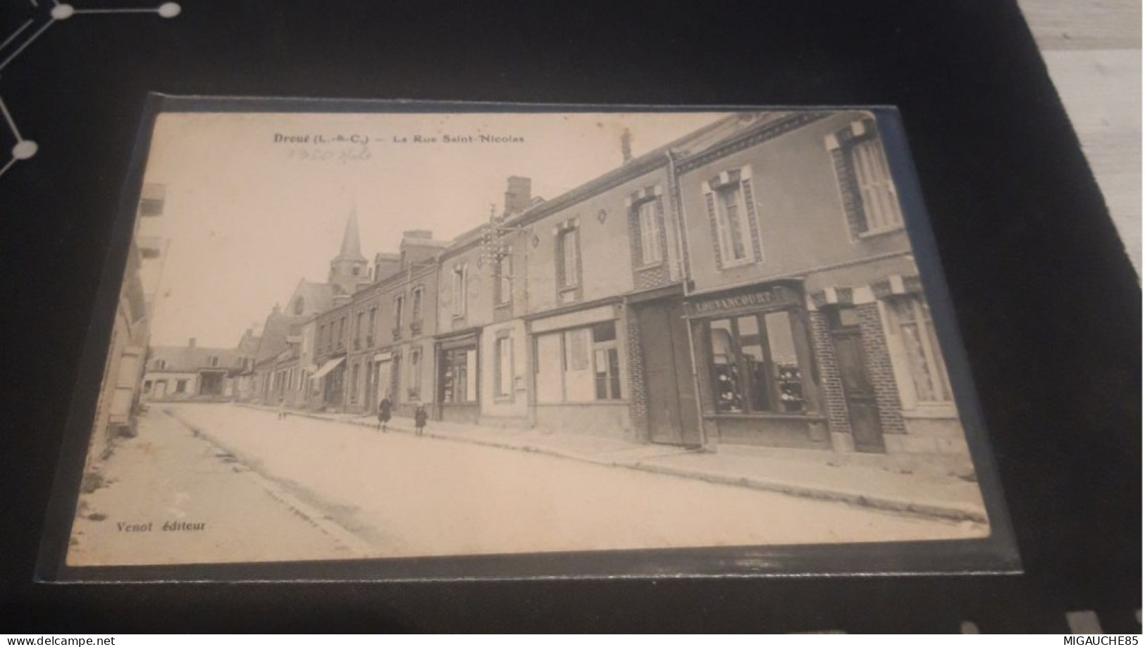 Carte   Postale DROUE  La Rue St Nicolas - Droue