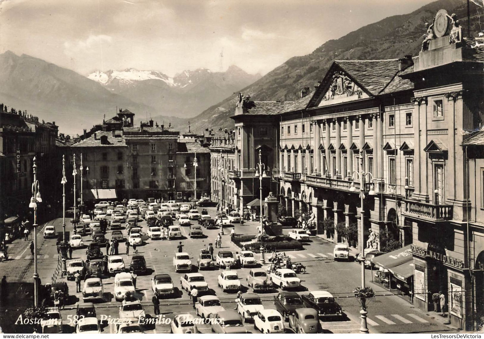 ITALIE - Aosta - Place Emilio Chanoux - Carte Postale Ancienne - Aosta