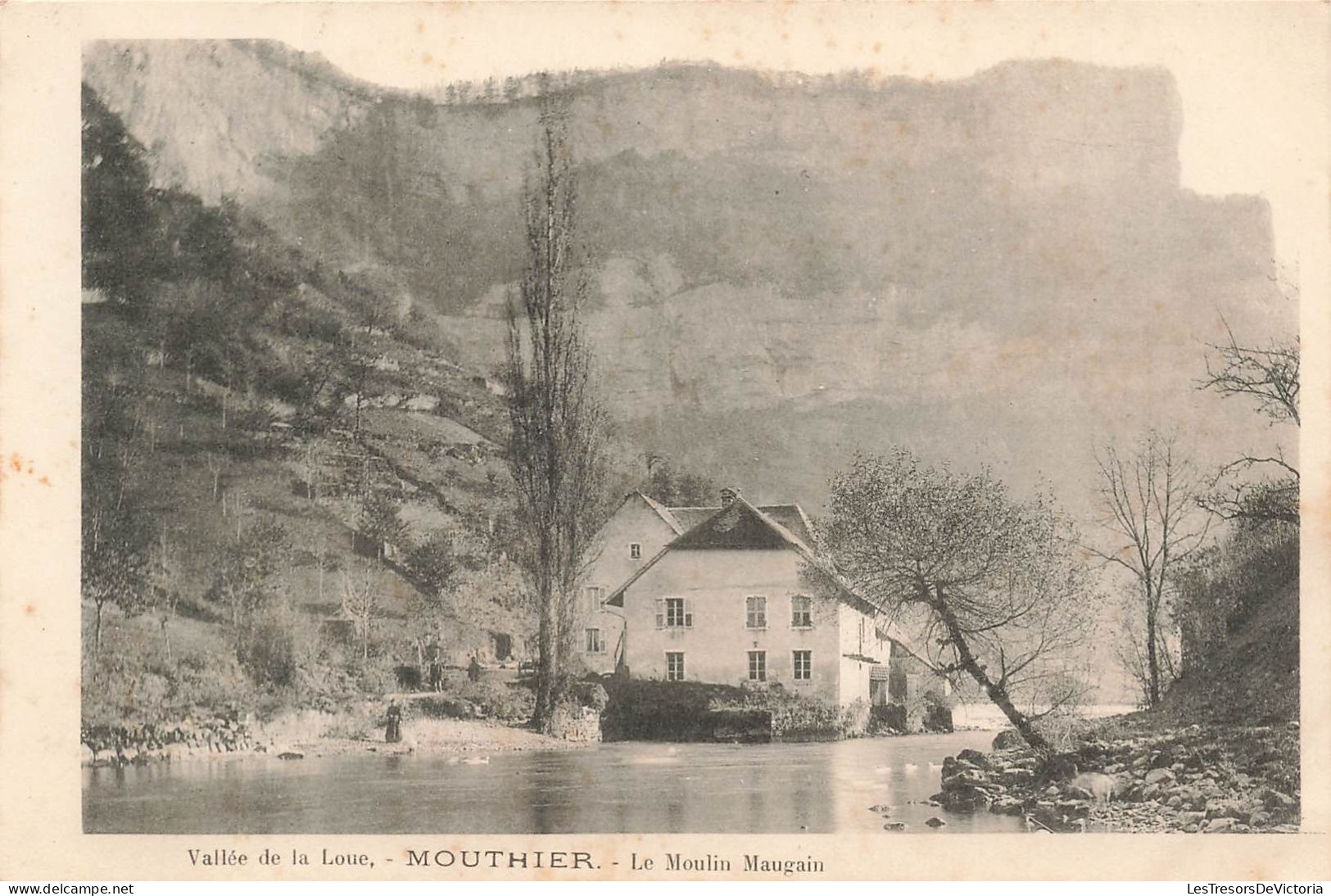 FRANCE - Vallée De La Moue - Mouthier - Le Moulin Maugain - Dos Non Divisé - Carte Postale Ancienne - Autres & Non Classés