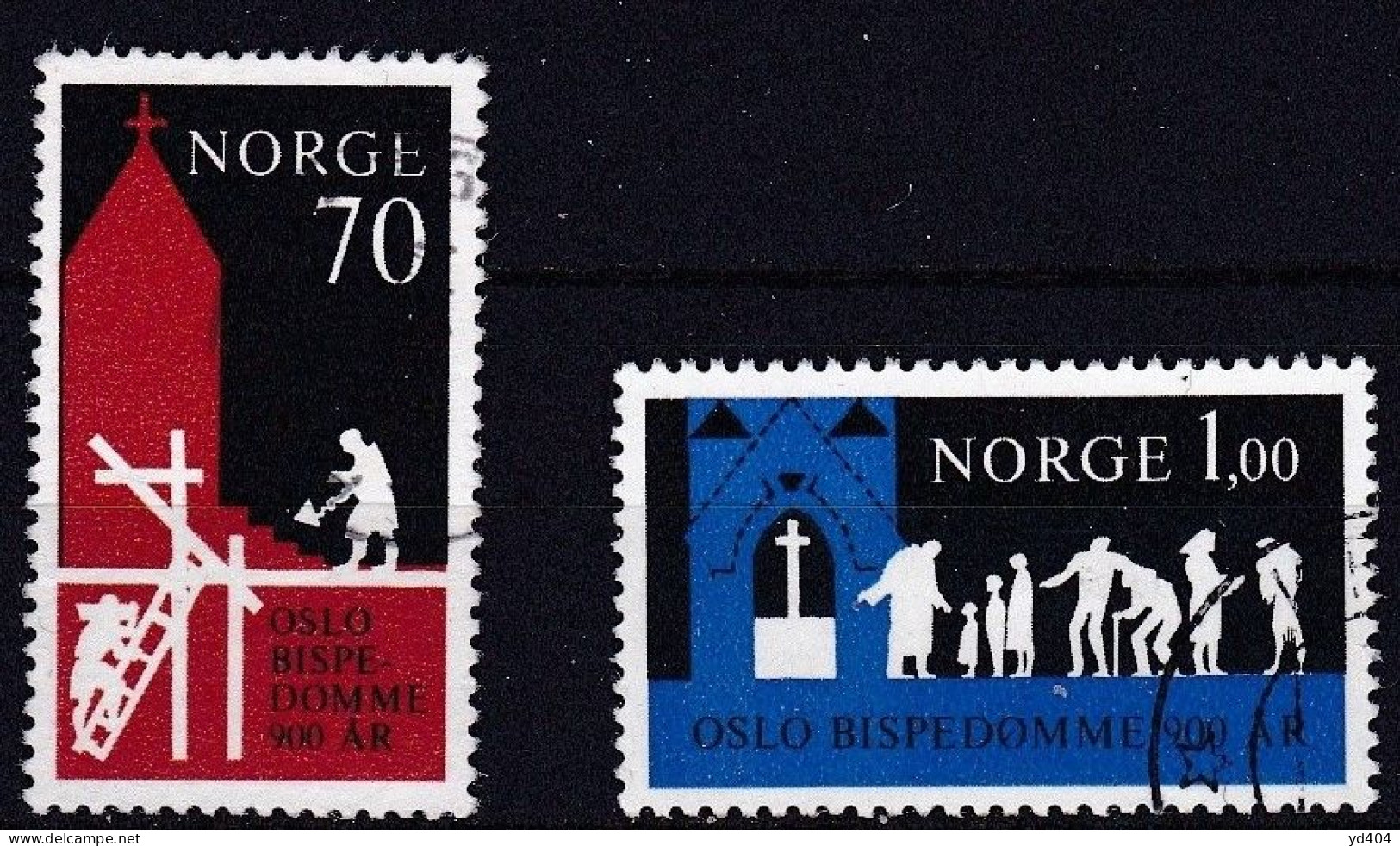 NO085 – NORVEGE - NORWAY – 1971 – FULL YEAR SET – Y&T # 575/88 USED 13 € - Usati