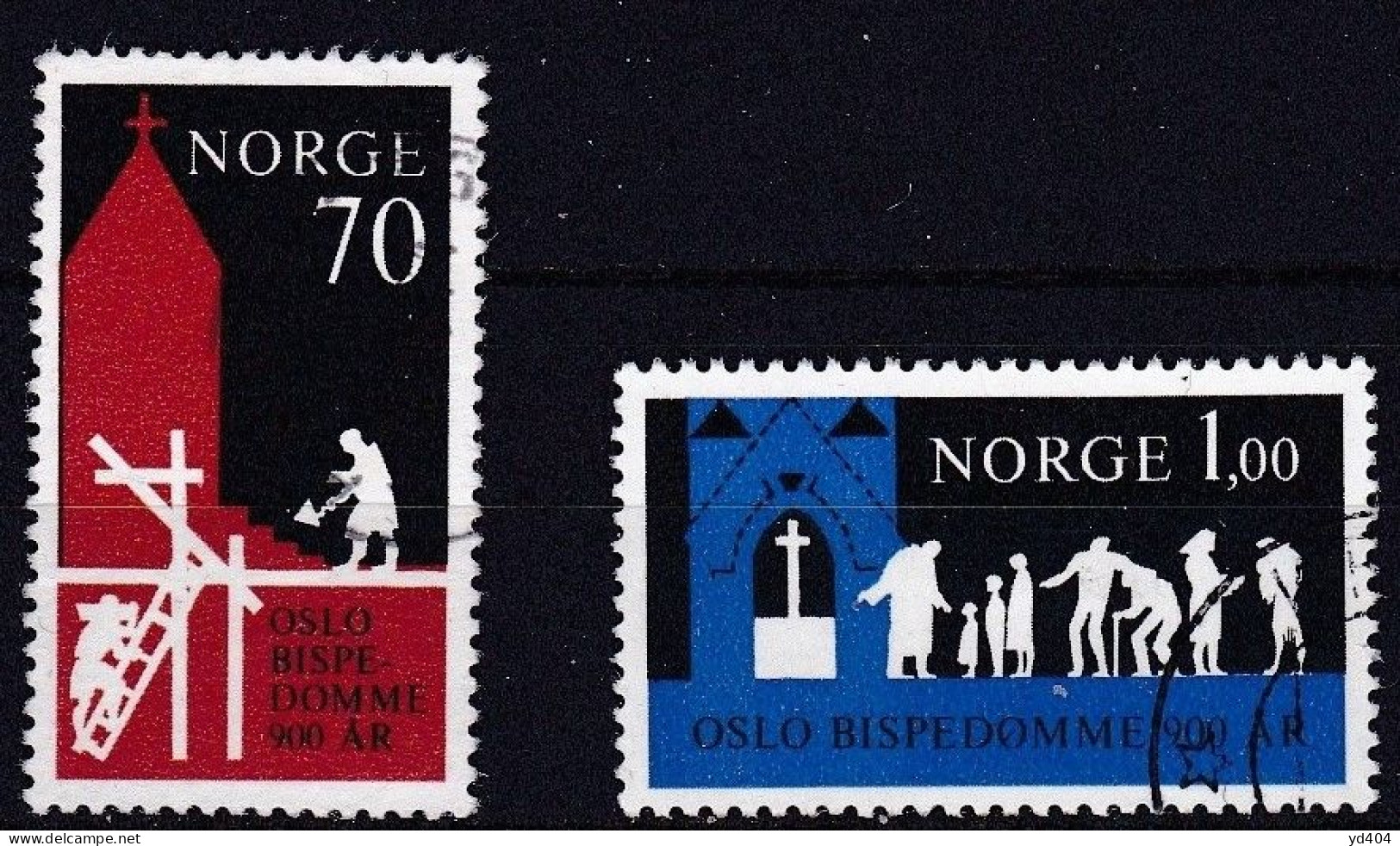 NO085 – NORVEGE - NORWAY – 1971 – FULL YEAR SET – Y&T # 575/88 USED 13 € - Usados