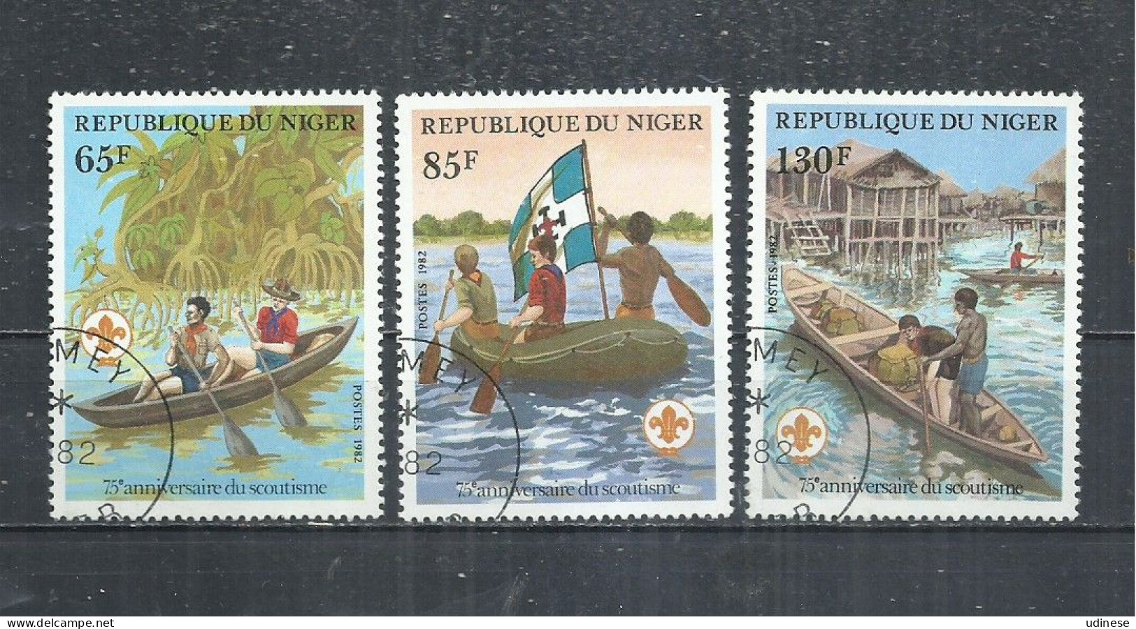 NIGER 1982 - SCOUTING - USED OBLITERE GESTEMPELT USADO - Gebruikt