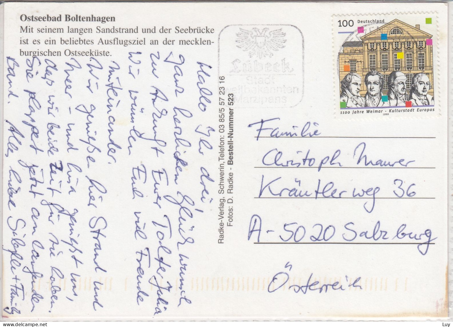 BOLTENHAGEN Ostseebad - Mehrbildansicht,   Nice Stamp - Boltenhagen