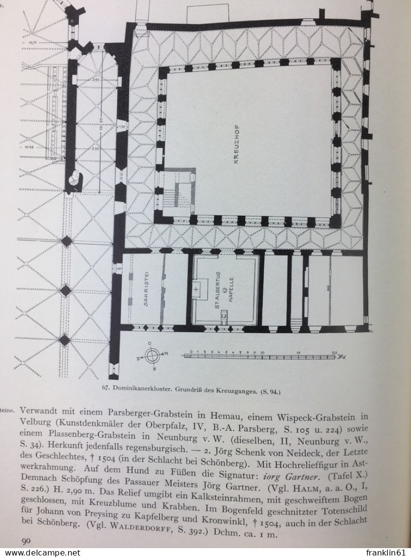 Die Kunstdenkmäler der Oberpfalz. XXII Stadt Regensburg. II.