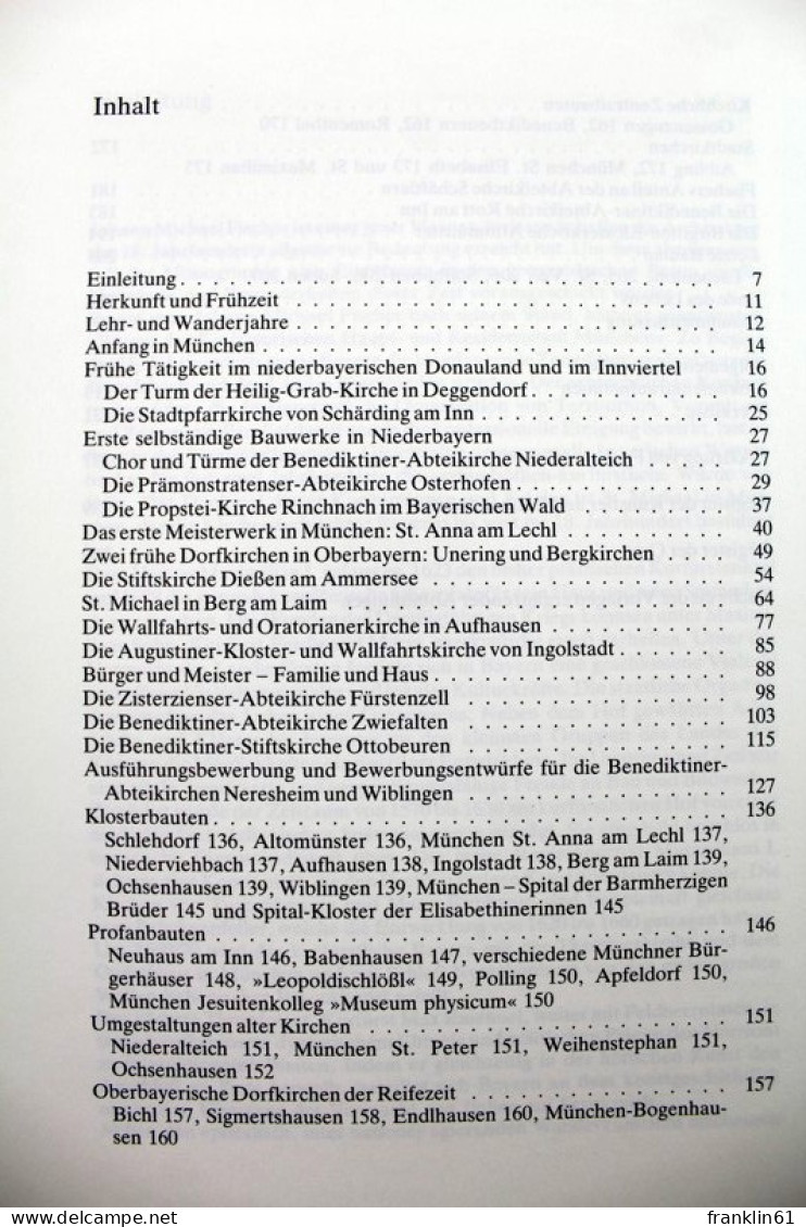 Johann Michael Fischer : Baumeister U. Raumschöpfer Im Späten Barock Süddeutschlands. - Arquitectura