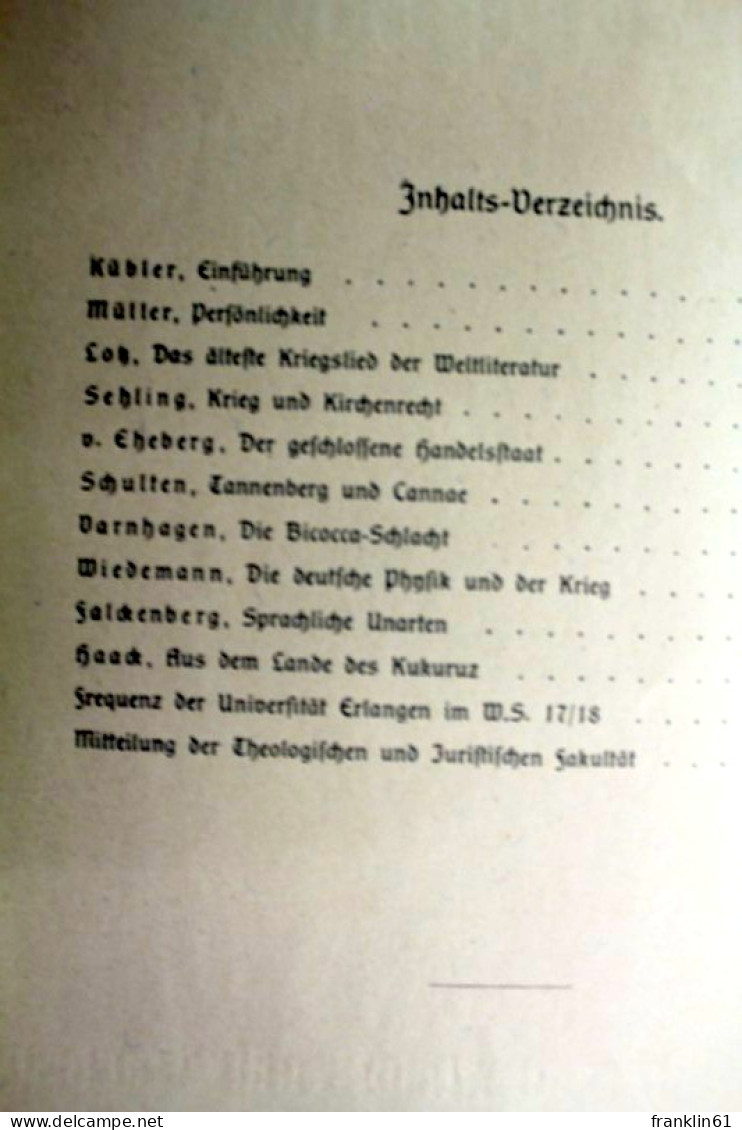 Allerlei Von Krieg Und Frieden - 5. Zeit Der Weltkriege