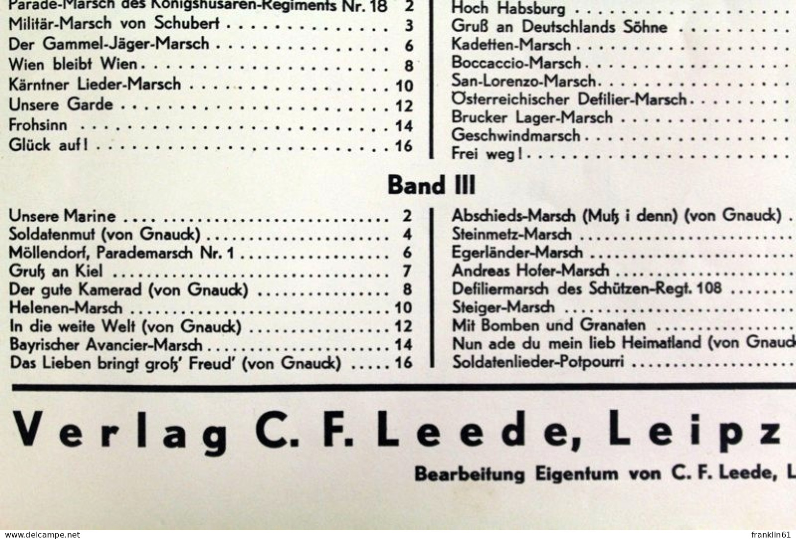 Marschklänge Für Die Jugend. Märsche Aus Alter Und Neuer Zeit - Música