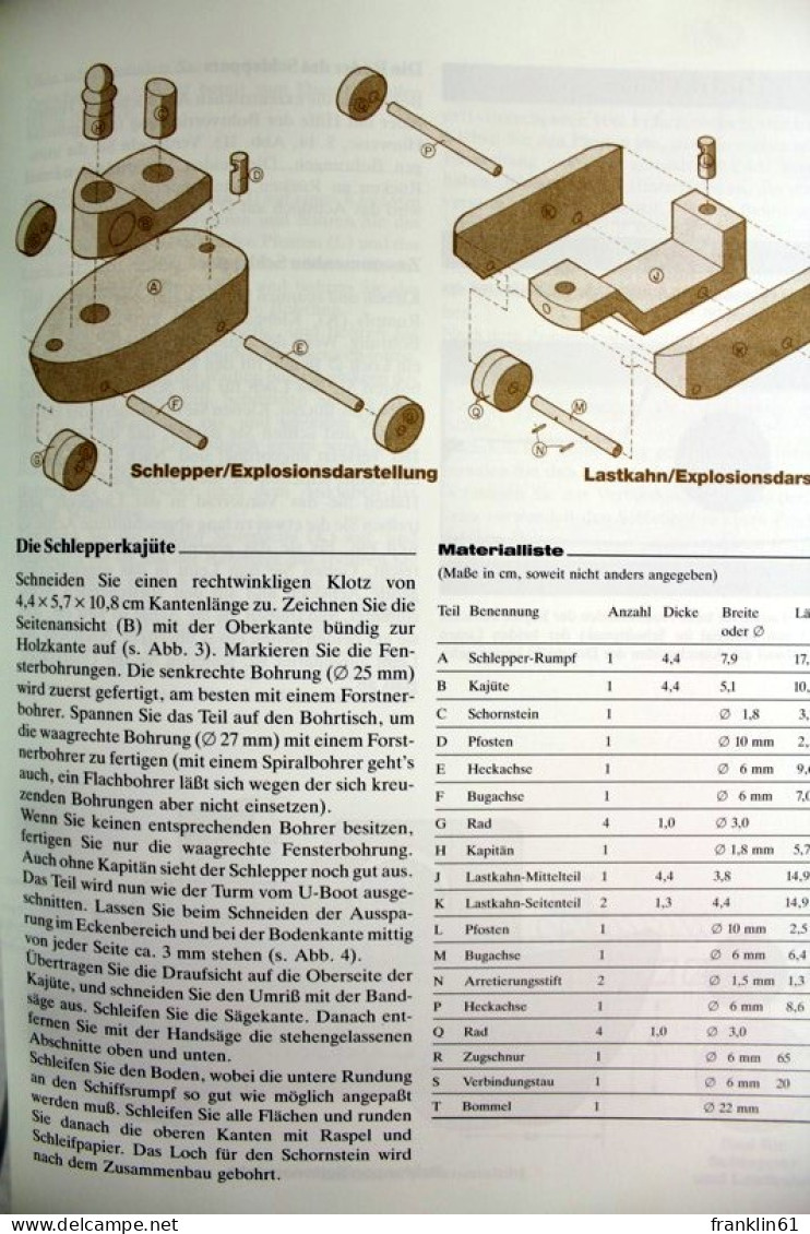 Lebendiges Holzspielzeug. Tiere, Fahrzeuge Und Mobiles Zum Selbermachen. - Other & Unclassified