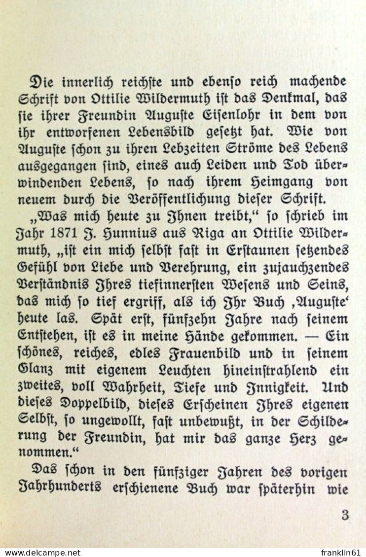 Auguste : Ein Charakterbild. - Biographien & Memoiren