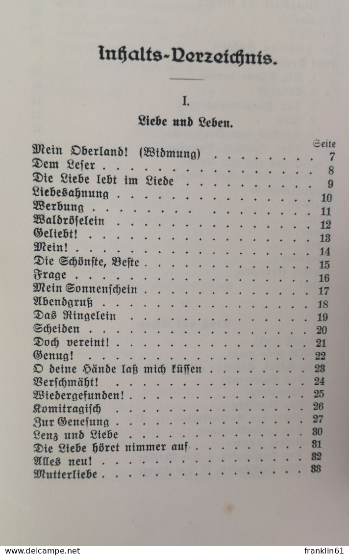 Aus Allen Töpfen. Dichtungen Und Sichtungen - Poems & Essays