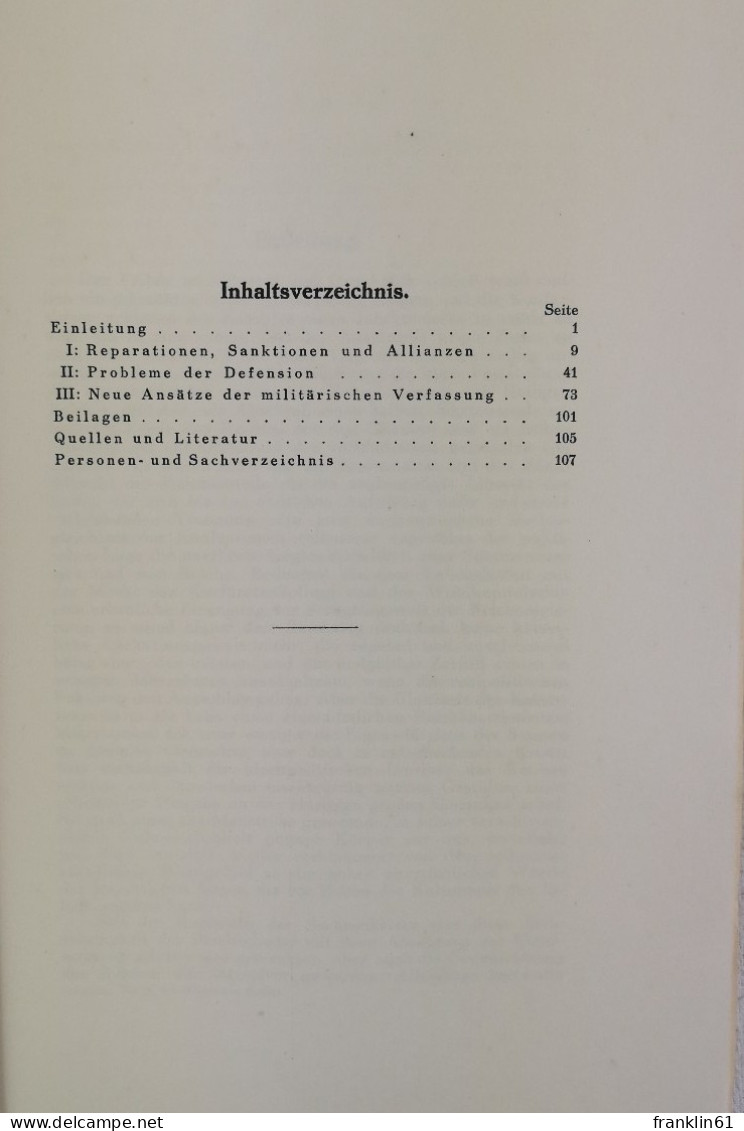 Die Politik Des Fränkischen Kreises Nach Dem Dreißigjährigen Kriege. - 4. 1789-1914