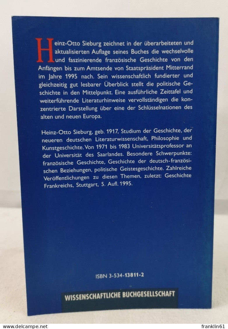 Grundzüge Der Französischen Geschichte. - 4. 1789-1914