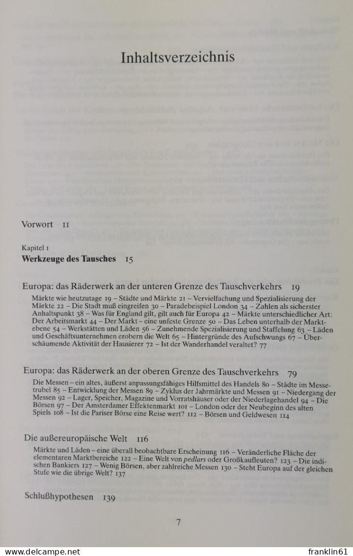 Sozialgeschichte Des 15. - 18. Jahrhunderts. Der Handel. - 4. 1789-1914