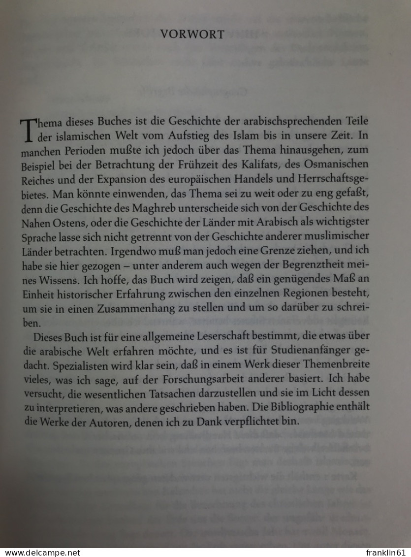 Die Geschichte Der Arabischen Völker. - 4. 1789-1914