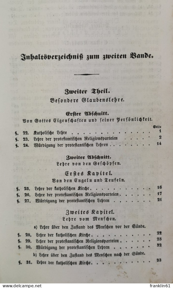 Populärsymbolik, Oder: Vergleichende Darstellung Der Glaubensgegensätze - Otros & Sin Clasificación