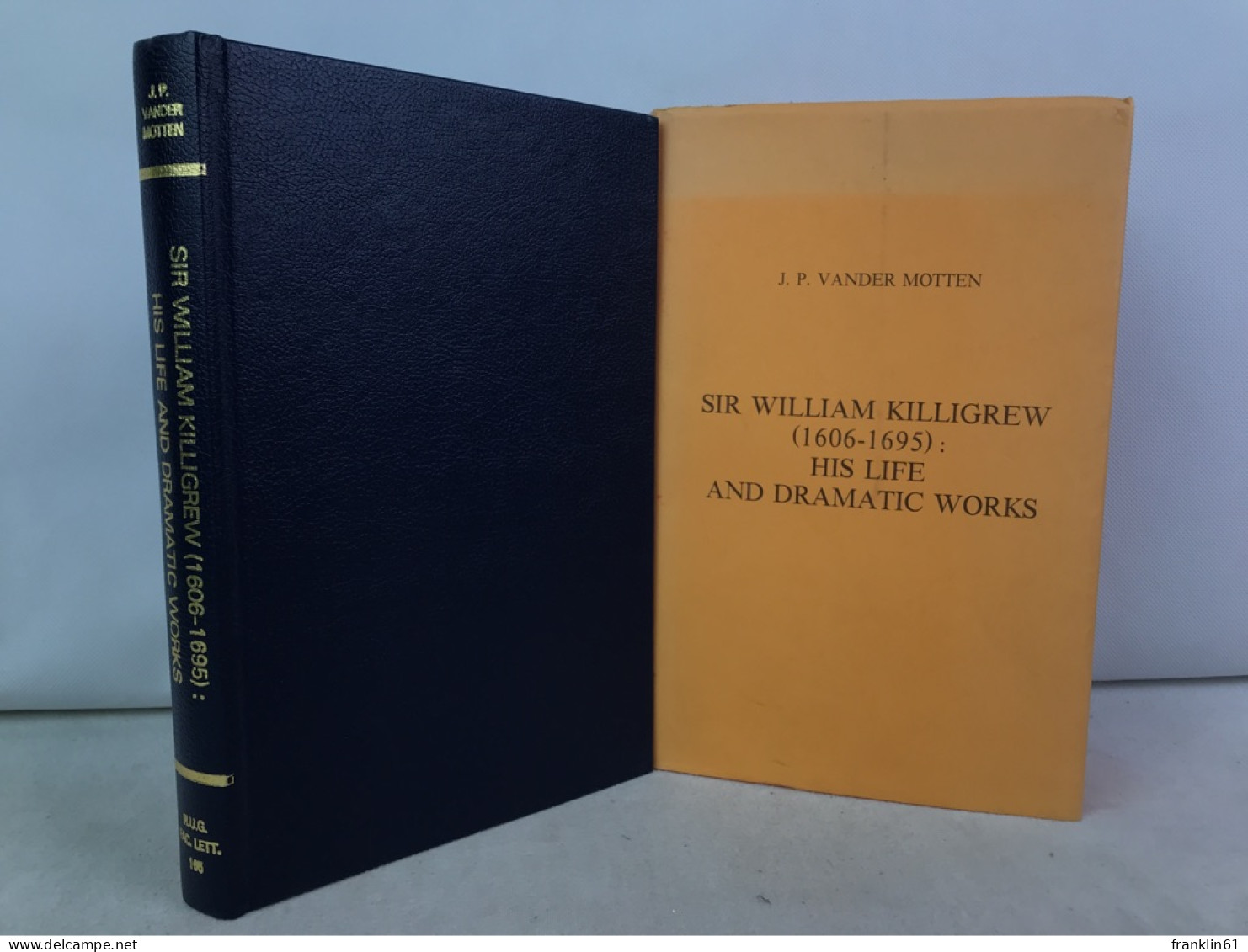 Sir William Killigrew (1606-1695): His Life And Dramatic Works. - Biografía & Memorias