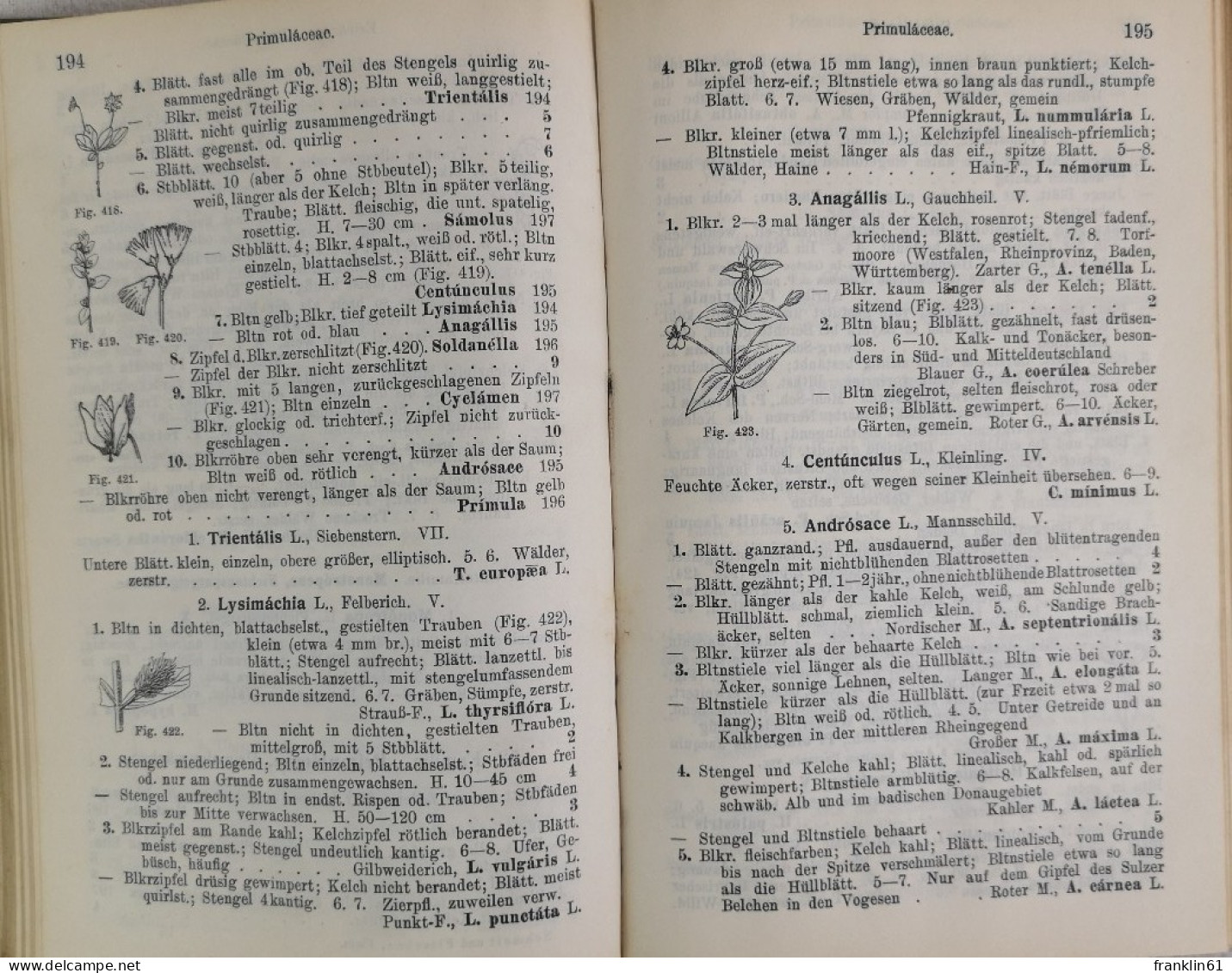 Flora Von Deutschland. - Glossaries