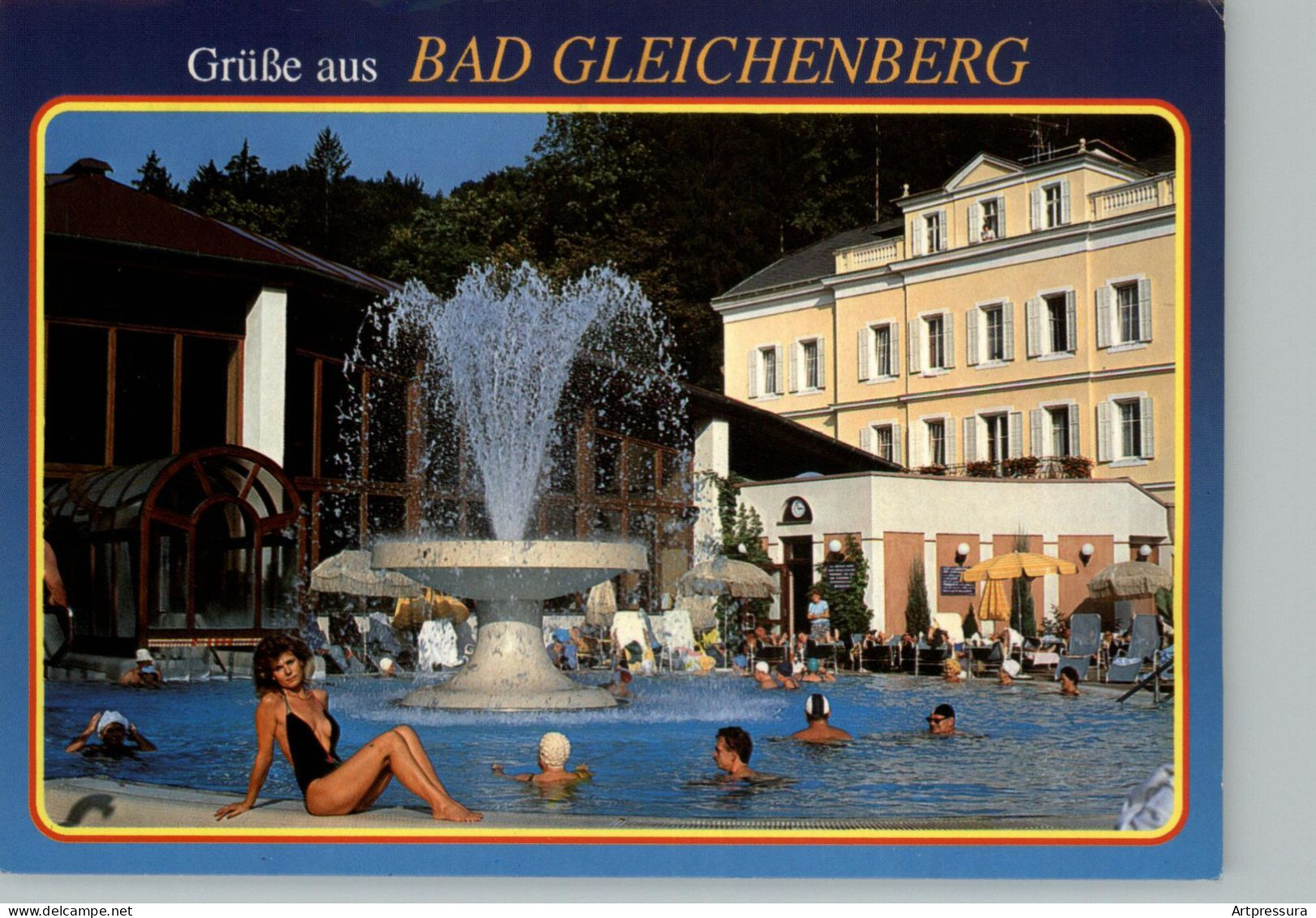 AK - Bad Gleichenberg - Heilbad - Sondermarke - 1989 - 10x 15cm - #AK1105# - Bad Gleichenberg
