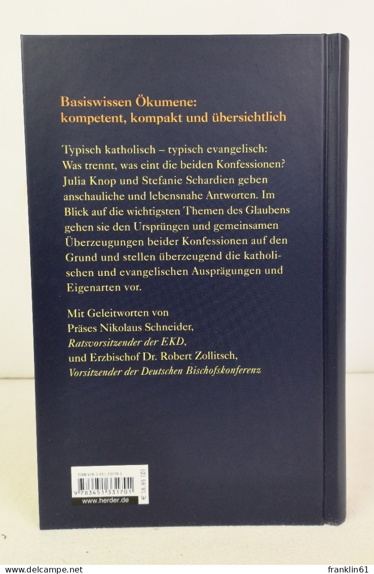 Kirche, Christsein, Konfessionen. Evangelisch - K.atholisch. Basiswissen Ökumene. - Autres & Non Classés