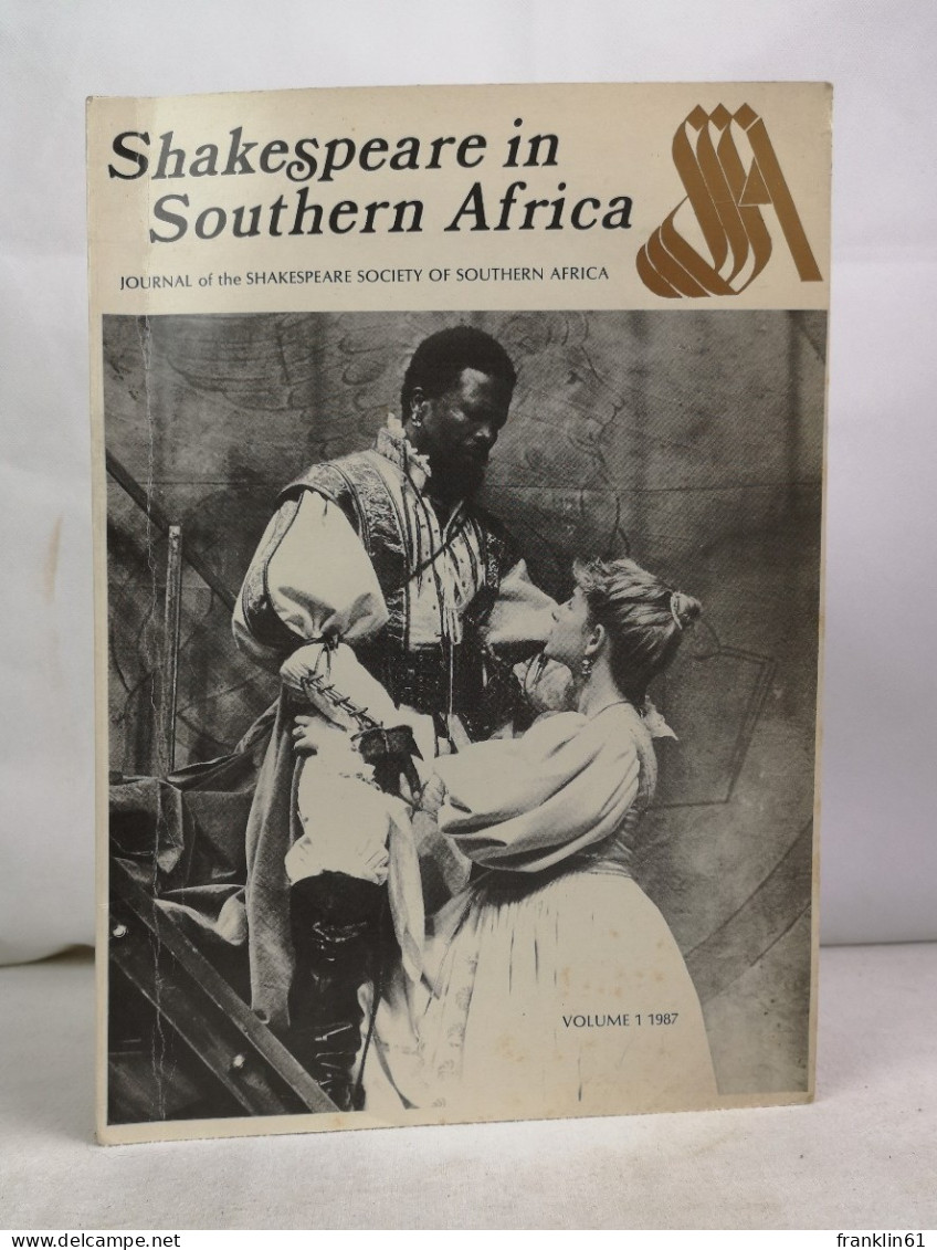 Shakespeare In Southern Africa. - Otros & Sin Clasificación