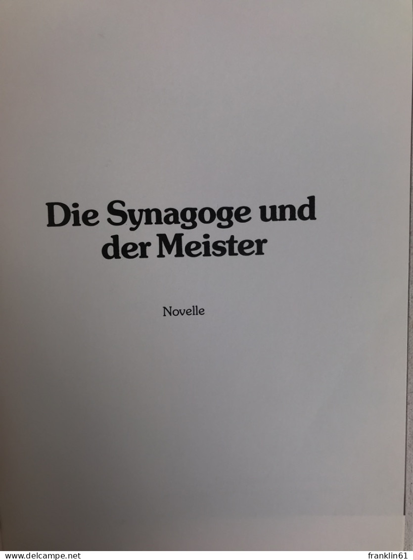 Die Synagoge Und Der Meister; Spring! [u.a.]. - Gedichten En Essays